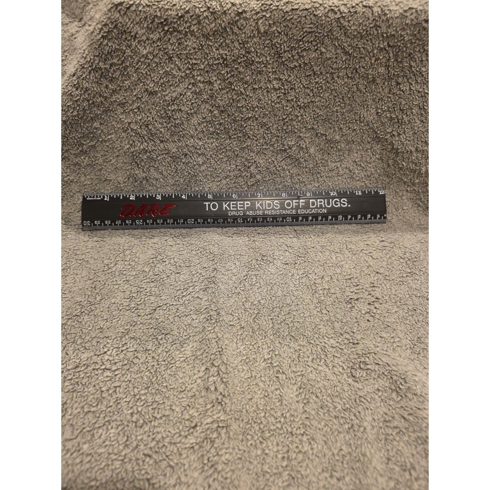 Vintage Black Dare D.A.R.E To Resist Drugs And Violence Plastic Ruler 12"